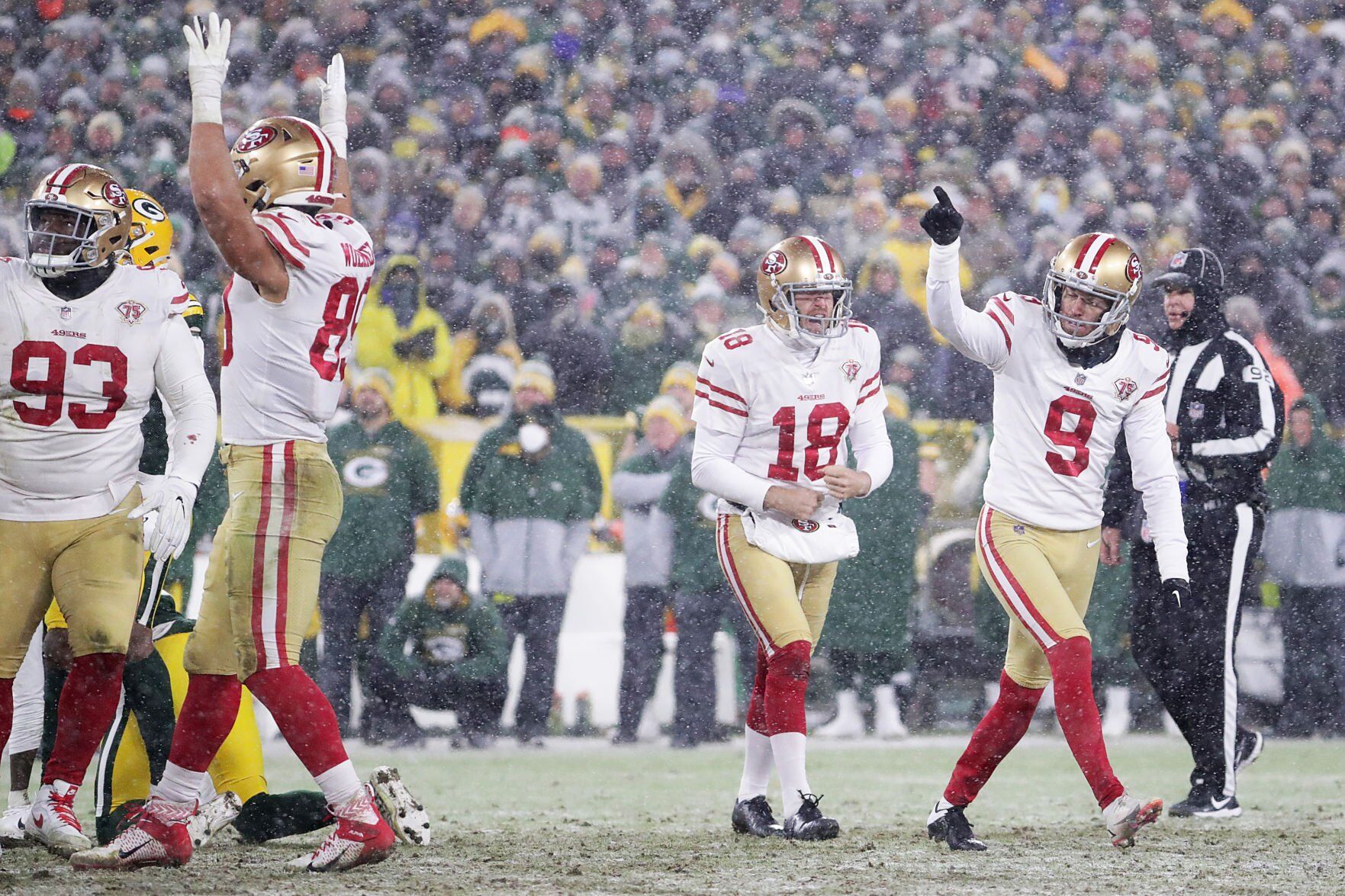 Packers vs. 49ers